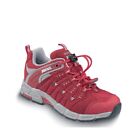 Kids outdoor shoes MEINDL snap junior red hiking shoes loafers wet protection 