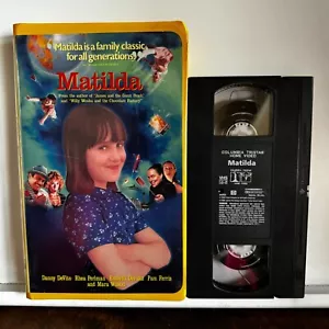 Cinta VHS Matilda 1996 TriStar Pictures Mara Wilson, Danny DeVito comedia - Imagen 1 de 2