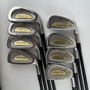 SPALDING Monica Pro II Titanium Face Iron Set 3-PW RH A-001 Graphite Shaft - Picture 1 of 8