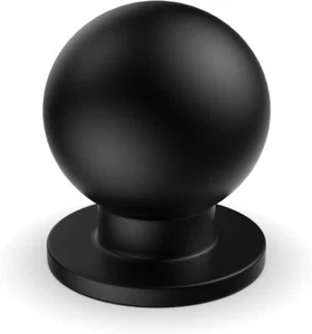 Kitchen Cabinet Knobs Drawer Knobs Round Ball Cabinet Knobs Matte Black Knobs - Picture 1 of 8
