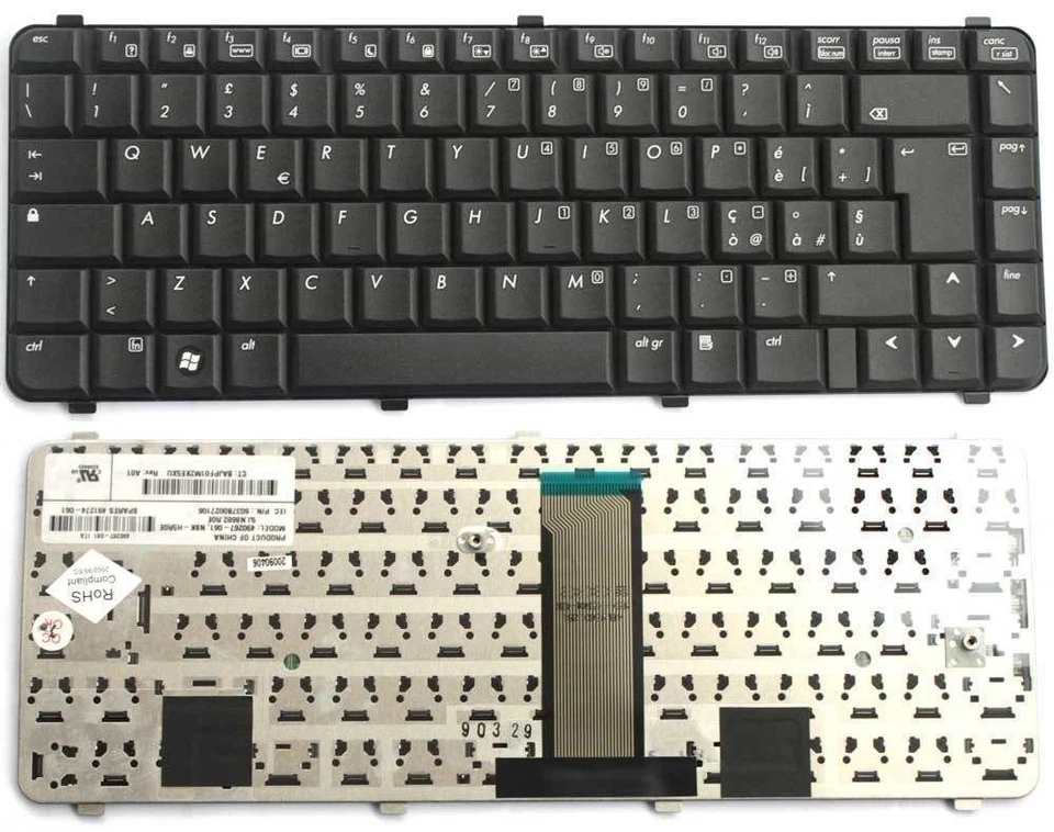 Tastiera Italiana per HP Compaq 511 515 516 610 615 673 6530S
