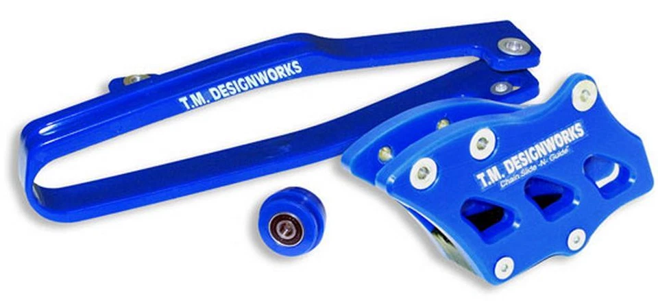 Kit de guía de cadena TM Design Works YCP-OR3-BU para 02-07 Yamaha YZ 125 250 Foto 1 de 1