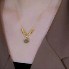 Minimalist Luxury Exquisite Lucky Money Bag Beads Pendant Necklace Jewelry Gi FT