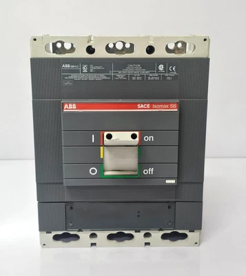 ABB S6H-D SACE ISOMAX S6 3 POLE UNIT 800A CIRCUIT BREAKER SWITCH - image 1 of 4