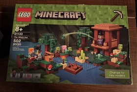 LEGO Minecraft: The Witch Hut (21133) Brand New Sealed Retired Set Some Box Dmg