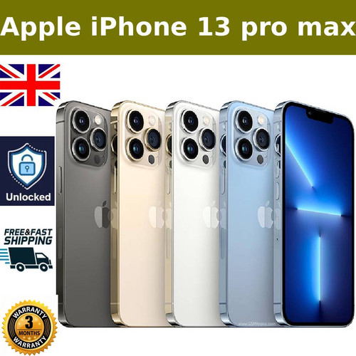 Apple iPhone 13 Pro Max - 256GB - Gold (Unlocked) for sale online