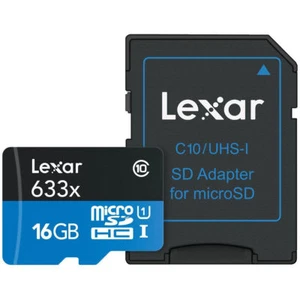 Genuine Lexar 16GB 16G 633x 95MB/s Micro SD SDHC MicroSD TF Class10 UHS-I Bulk - Picture 1 of 1