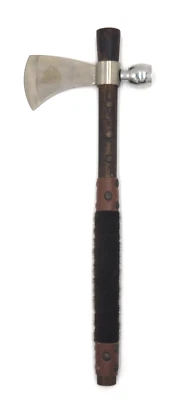 18" Replica axe and peace pipe, native american decorative - Image 1 of 4