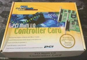 PCI Multi I/O Controller Card RS232 Serial Dual Port - Picture 1 of 6