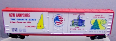 N Scale Kadee BI CENTENNIAL 1976 NEW HAMPSHIRE State 50' Single Door Boxcar - Image 1 of 4