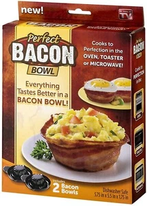 Perfect Bacon Bowl for oven toaster or microwave also bread bowl - Picture 1 of 3