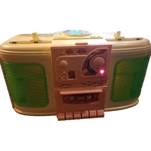 Vtg Barbie Rock N Roll Radio House Playset 1999 Mattel Radio Works Boom Box Read - Picture 1 of 15