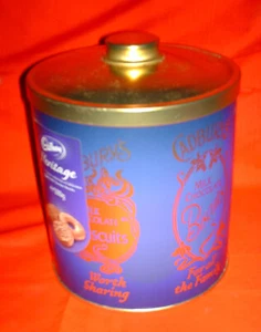 2008 Cadbury Heritage Auswahl Keksdose Retro Logo Design Top - Bild 1 von 1