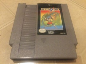 Nintendo   NES :  HYDLIDE  -   Tested!  Sticker is CLEAN