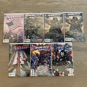 Lote de 7 cómics de Justice League of America The New 52 Run DC Comics 2013 lote - Imagen 1 de 8