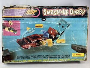 Vintage 1970's Kenner SSP Smash Up Derby Box Only 57 Chevy 57 Ford as is empty