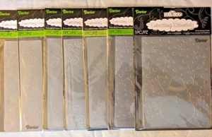 DARICE EMBOSSING ESSENTIALS EMBOSSING FOLDERS CHOOSE YOUR PATTERN - NEW - Picture 1 of 29