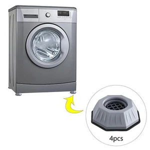 Rutschfeste Waschmaschine Füße Pad verhindern Gehen für Schrank Kühlschrank Tisch - Bild 1 von 8