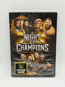 WWE Night of Champions Triple Main Event 2023 DVD *New - Foto 1 di 3