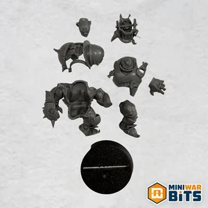 Thunder Valley Greenskins Black Orc 2 Single Figure - Black Orc Blood Bowl Team - Bild 1 von 1