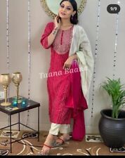 Palazzo Kurta Set For Women Designer Salwar Kameez Dupatta Bollywood Style Suit