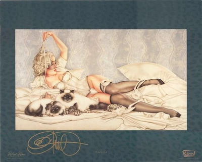 Impresión artística firmada por Olivia De Berardinis "Tapioca" 16x20 Foto 1 de 2