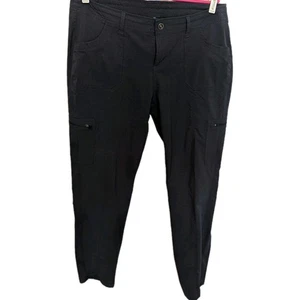Kuhl Women's Size 16 Reg Cargo Hiking Outdoor Mountain Sports Black Pants - Picture 1 of 13