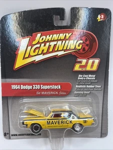 Johnny Lightning 2.0 Maverick 1964 Dodge 330 Superstock Diecast - Picture 1 of 2