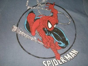 Spider-Man Web Slinger Marvel Gray Long Sleeve Hoodie Boy's Lg 10-12 New w/ Tags - Picture 1 of 3