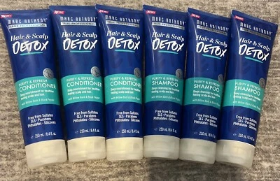 Champú y acondicionador purificador y refrescante Marc Anthony Hair & Scalp Detox 6 8,4 oz Foto 1 de 4