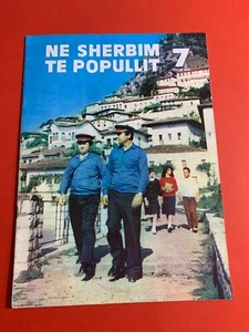 OLD ALBANIA MAGAZINE NE SHERBIM TE POPULLIT-NR.7-1991-MILITARY- COMMUNISM TIME - Picture 1 of 12