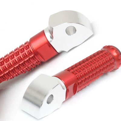 Clavijas traseras CNC rojas MPRO para Honda CBF 1000 F 07 08 09 10 11 12 13 14 15 16 Foto 1 de 4