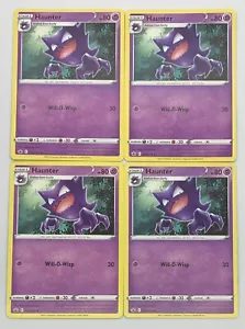 POKEMON TCG Chilling Reign HAUNTER x4 4x Juego Poco Común #056/198 Paquete Fresco Casi Nuevo - Imagen 1 de 1