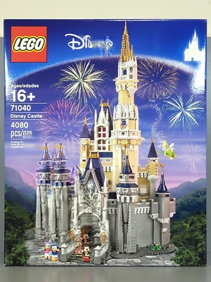 BRAND NEW SEALED LEGO Disney Castle Set Mickey + Tinker Bell 71040 (Retired) - Image 1 of 4