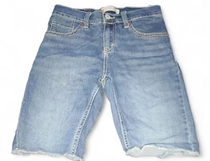 Levis 511 Jean Shorts Boys 10 Blue Denim Slim - Picture 1 of 5