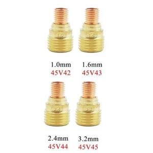 Efficient Collet Body Stubby Gas Lens for Tig Welding Torch For WP9 WP20 WP25 - Picture 1 of 13
