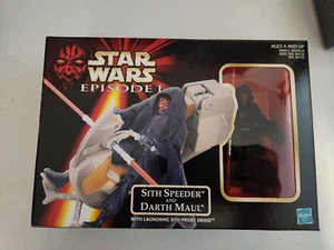Star Wars Episode 1 Die dunkle Bedrohung Sith Speeder und Darth Maul - Bild 1 von 2