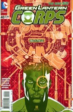 Green Lantern Corps #40A VF 2015 Stock Image