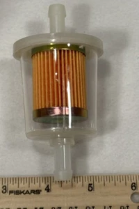 NEW - Set of 5 High-Performance Inline Fuel Filters - Universal 3/8" Gas Line - Picture 1 of 8