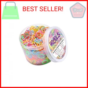 HOYOLS Baby Hair Ties Hair Rubber Bands for Toddler Infants Kids Girls Thin Smal - Picture 1 of 2