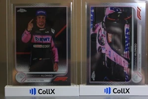 2022 Topps F1 Chrome Fernando Alonso Two Pack - Picture 1 of 5