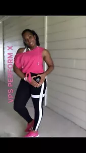 Womans High Waist Athletic Compression Sports leggings - Picture 1 of 10