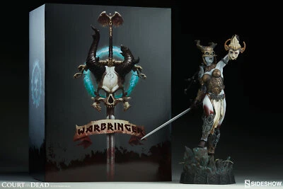 SIDESHOW KIER DEATH MASTER WARBINGER #95/1000 NUEVO FORMATO PREMIUM DOBLE CAJA Foto 1 de 4