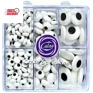 Candy Eyes Sprinkles for Cake Decorating Edible, Halloween Eyeball Sprinkles for - Picture 1 of 12