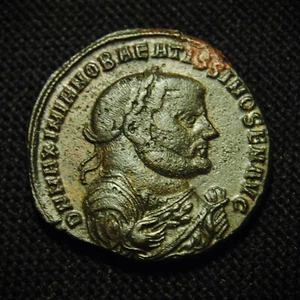 Billon Abdication Follis Maximianus Rv PROVIDENTIA DEORVM 10.60 g 26-7mm AD 306 - Picture 1 of 2
