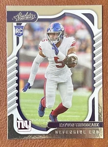 2022 Panini Absolute Football Kayvon Thibodeaux New York Giants #176 Rookie RC - Picture 1 of 2