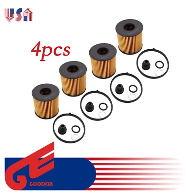 Engine Oil Filter Kit for 2020-2022 Hyundai Kona Kia Sportage R 2.0L 26350-2J000 - Image 1 of 4