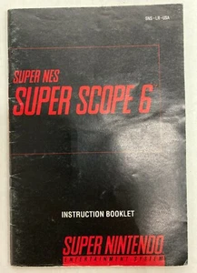 SNES Nintendo Super Scope 6 With Receiver, Game Cartridge & Manual - Picture 1 of 12