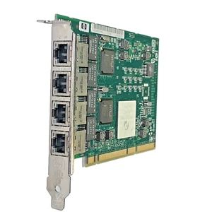 HP 389996-001 HSTNS-BN09 NC340T 4 PORT Gigabit PCI-X Netzwerkkarte - Bild 1 von 4