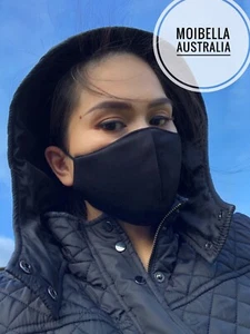 Face mask 3 Layers Adjustable Reversible Waterproof Midlayer Washable Facemask - Picture 1 of 5